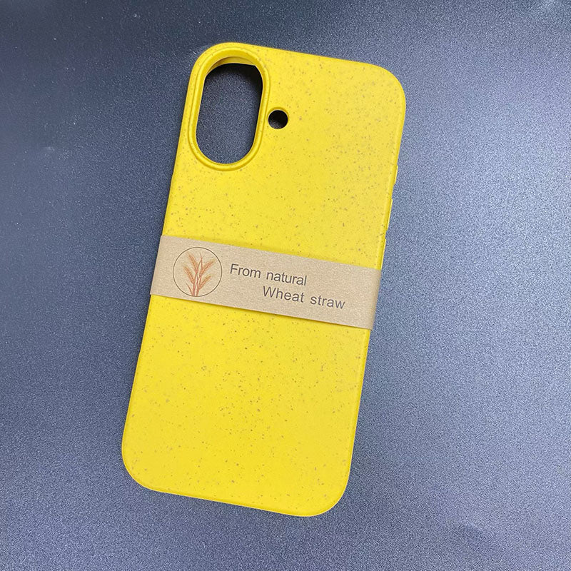For Samsung S26 S26Ultra S26Plus TPU Wheat Straw Phone Case Eco-friendly Shockproof Phone Cover Recyble S25 Ultra Plus FE Edge