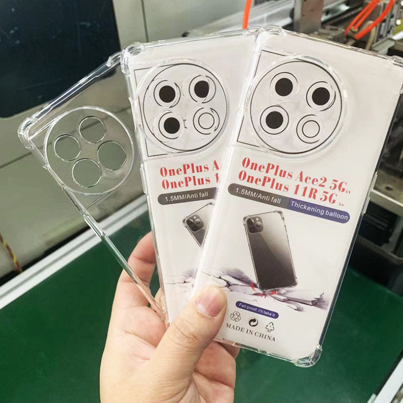 Factory Price Anti-Drop TPU Protective Case for OnePlus Ace6 Ace5 Pro 13R Nord CE5 Transparent Phone Cover Lens Protection
