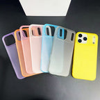 New Luxury TPU Matte Phone Cover 0.8mm Ultra Thin Shockproof Frosting Phone Case for iPhone 17 16 15 14 13 12 11 Pro Max 17 Air