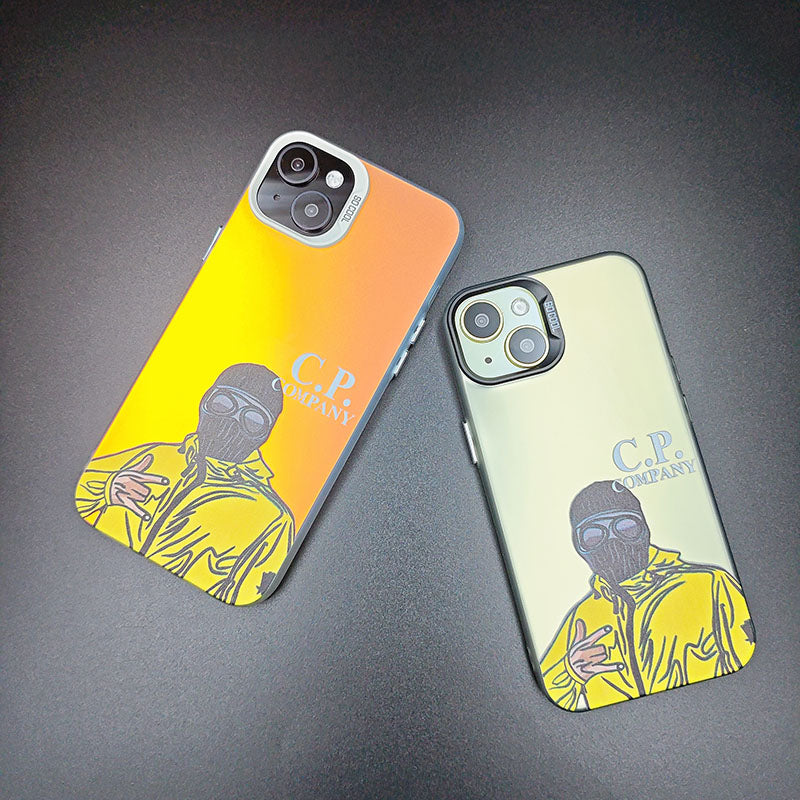 Luxury Designer Sports Mobile Phone Case UV Painting for iPhone 17 Pro Max 16 15 Plus 14 IMD Phone Cover for Cp Company