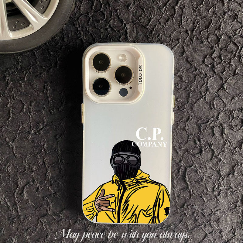 Luxury Designer Sports Mobile Phone Case UV Painting for iPhone 17 Pro Max 16 15 Plus 14 IMD Phone Cover for Cp Company