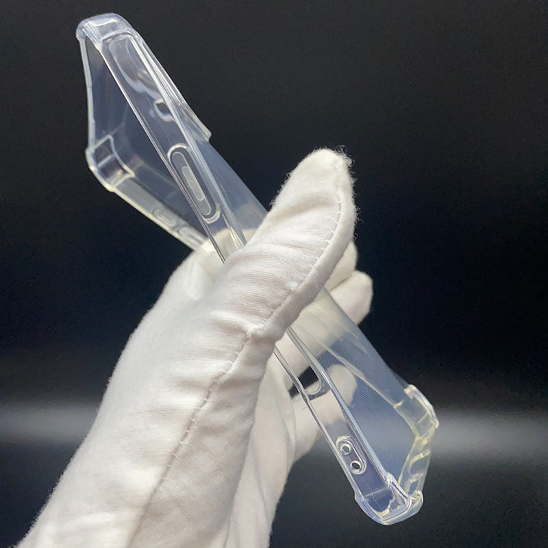 Factory Wholesale Phone Case for iPhone 15 Pro Max Transparent Shockproof Phone Case for iPhone 15 16 17 Series