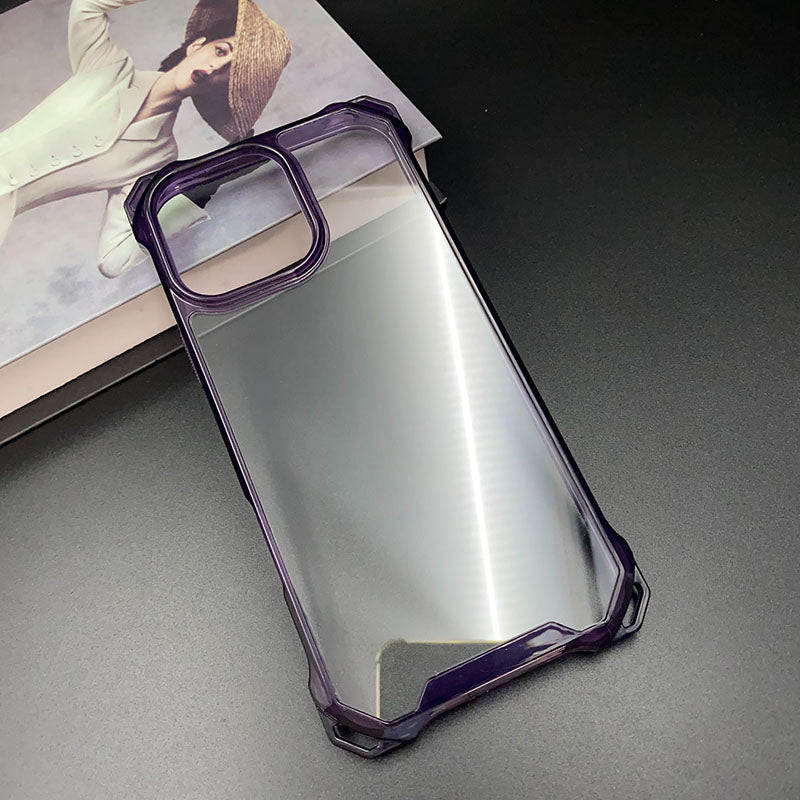 Transparente Luxury Caso De Teléfono Funda for iPhone 17 Air 17 Pro Phone Case Sports Design Large Square Phone Cover Lanyard