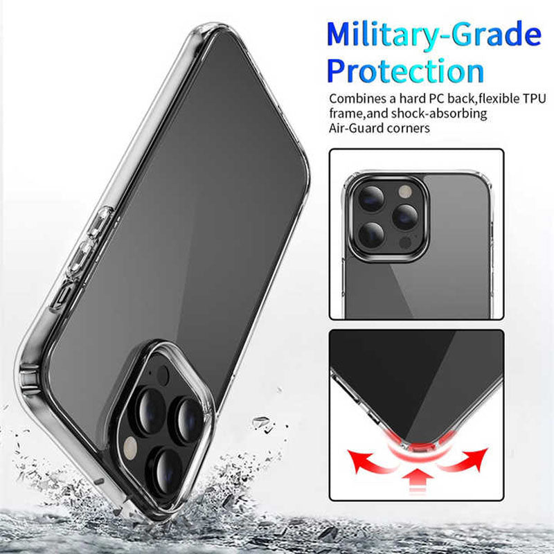 For Redmi K80 Pro K70 Pro Soft TPU Phone Case Clear Mobile Phone Cover for Xiaomi Poco F7Pro F6Pro High Quality Phone Accessory