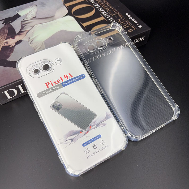 Minimalist Transparent Cover Anti Drop Soft TPU Dustproof Shockproof Phone Case Suitable for Google Pixel 8 8Pro 7 7Pro 6 6Pro