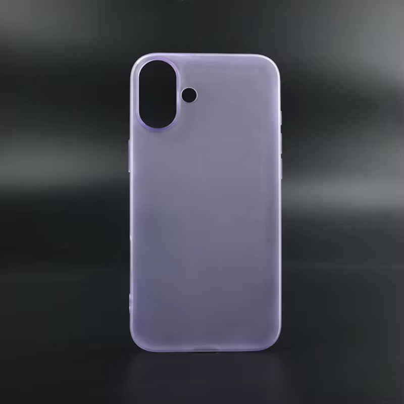 Anti-Fingerprint Cell Phone Case for iPhone 16 Pro 15 ProMax 14 13 12 11 Pro Max Soft TPU Phone Cover for iPhone 16E 17Air