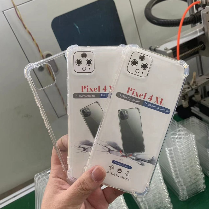 Minimalist Transparent Cover Anti Drop Soft TPU Dustproof Shockproof Phone Case Suitable for Google Pixel 8 8Pro 7 7Pro 6 6Pro