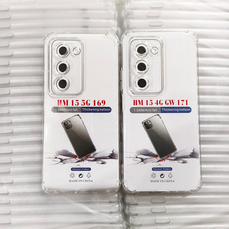 For Redmi 15 169 15 4G 171 15C 173 Poco C85 14C 14R A4 Poco C75 M7 Phone Case Shockproof TPU Lens Protection Mobile Phone Cover