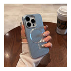 Hot Sale Oil Spray Corrugated Phone Case PC Anti-fingerprint Matte Magnetic Ring Shockproof Hard Cover for iPhone 17ProMax 17Air