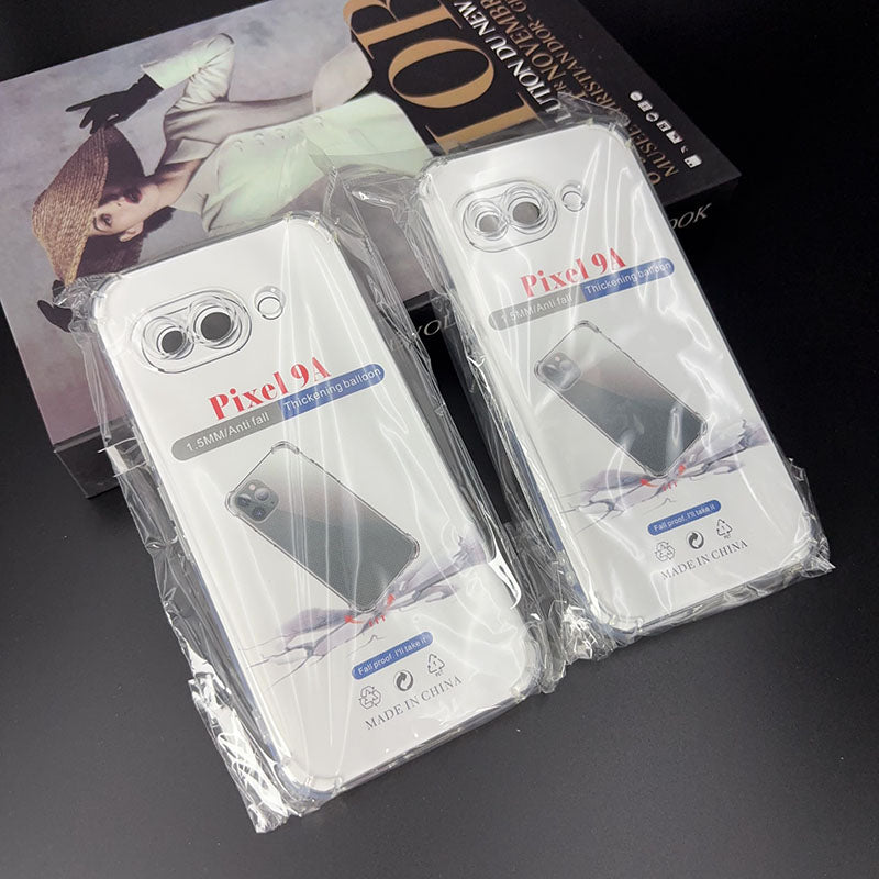 Factory Price for Google Pixel 9 9A 9Pro 9ProXL 10ProXL Crystal Clear Case 1.5mm Anti-fall Soft TPU Mobile Phone Case Sport