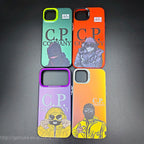UV Painting Colorful Design Stylish Company CP IMD Mobile Phone Cases for iPhone 17 16 15 14 Pro Max Stylish Phone Cover Luxury