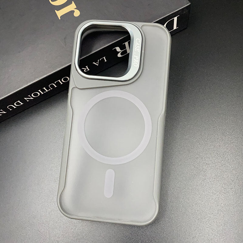 Factory Supply Phone Cover Wireless Charge Magnetic Ring for iPhone 17 16 15 14 13 New Series Shockproof Lens Holder Phone Case