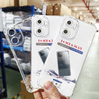 Factory Price Anti-Drop TPU Protective Case for OnePlus Ace6 Ace5 Pro 13R Nord CE5 Transparent Phone Cover Lens Protection