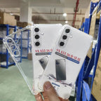 Durable Shockproof Phone Case for Samsung A50/A51/M40S/A52/A52S/A53/A54/A55/A56 Transparent Mobile Phone Cover Anti-fall Shell