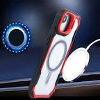 Luxury Armor Shockproof Magnetic Ring Lens Holder Stand Phone Case for iPhone 17 16 15 14 Pro Max 17 Air Magnet Cover Clear