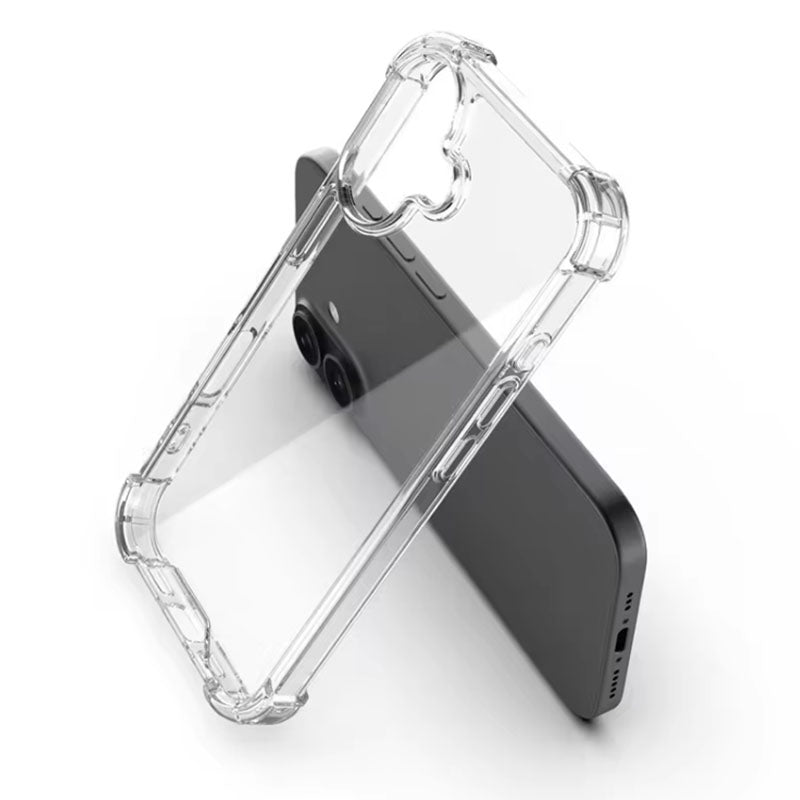 Hard Phone Case Rugged TPU PC Material Business Design Transparent Phone Cover for iPhone 16 Pro Max 16 Plus 17 Pro Max