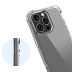 Hard Phone Case Rugged TPU PC Material Business Design Transparent Phone Cover for iPhone 16 Pro Max 16 Plus 17 Pro Max