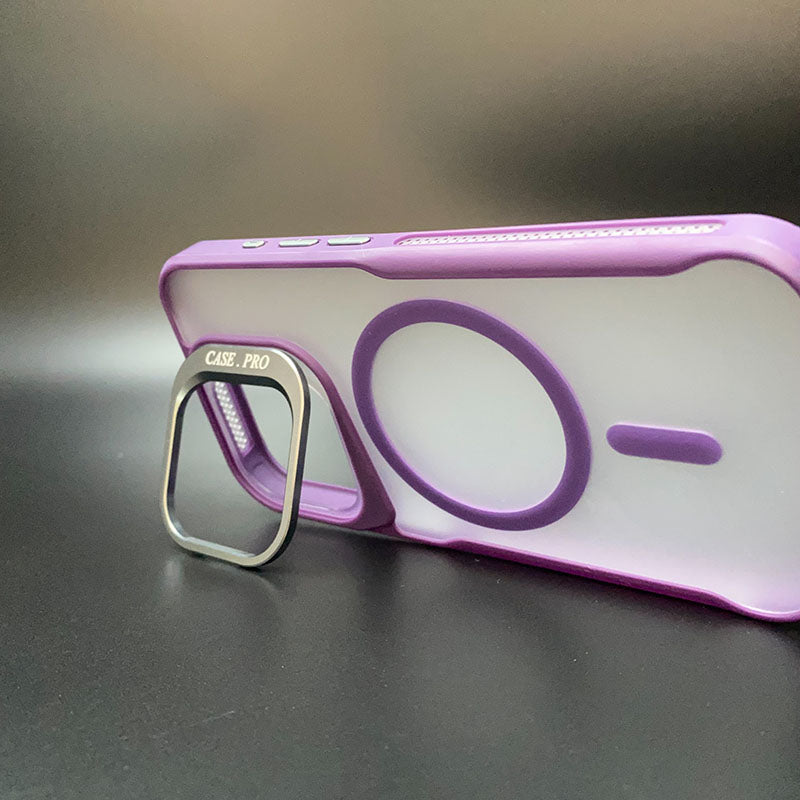 Factory Supply Phone Cover Wireless Charge Magnetic Ring for iPhone 17 16 15 14 13 New Series Shockproof Lens Holder Phone Case