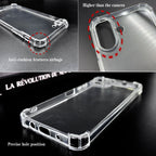 Factory Wholesale Phone Case for iPhone 15 Pro Max Transparent Shockproof Phone Case for iPhone 15 16 17 Series