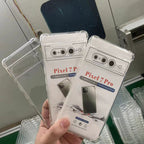 Minimalist Transparent Cover Anti Drop Soft TPU Dustproof Shockproof Phone Case Suitable for Google Pixel 8 8Pro 7 7Pro 6 6Pro