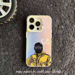 Luxury Designer Sports Mobile Phone Case UV Painting for iPhone 17 Pro Max 16 15 Plus 14 IMD Phone Cover for Cp Company