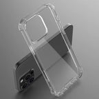 Hard Phone Case Rugged TPU PC Material Business Design Transparent Phone Cover for iPhone 16 Pro Max 16 Plus 17 Pro Max