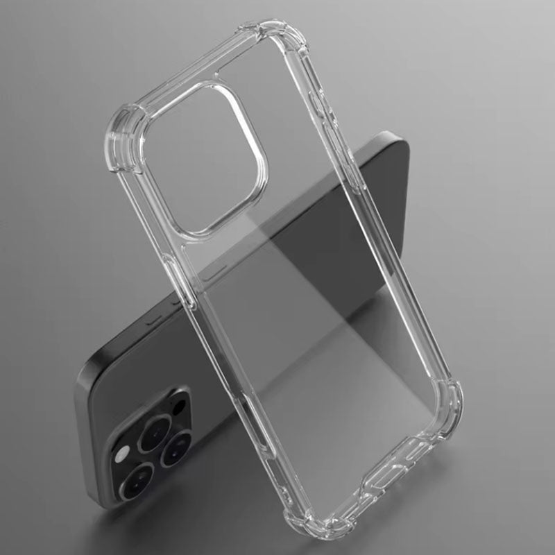 Hard Phone Case Rugged TPU PC Material Business Design Transparent Phone Cover for iPhone 16 Pro Max 16 Plus 17 Pro Max