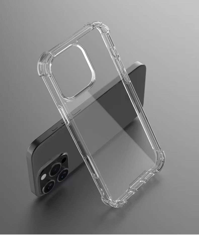 Hard Phone Case Rugged TPU PC Material Business Design Transparent Phone Cover for iPhone 16 Pro Max 16 Plus 17 Pro Max