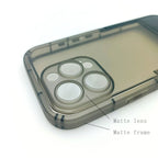 Candy Color for iPhone 14 15 16 17 Pro Max Invisible Bracket Phone Cover Transparent Mobile Phone Case With Kickstand