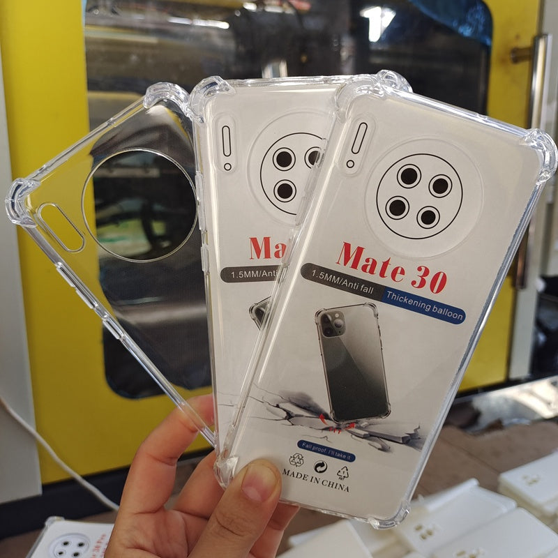 Flexible Transparent Phone Case 1.5 mm Anti Drop Soft TPU Dustproof Phone Cover Suitable for Huawei Mate80 Pro Mate 20