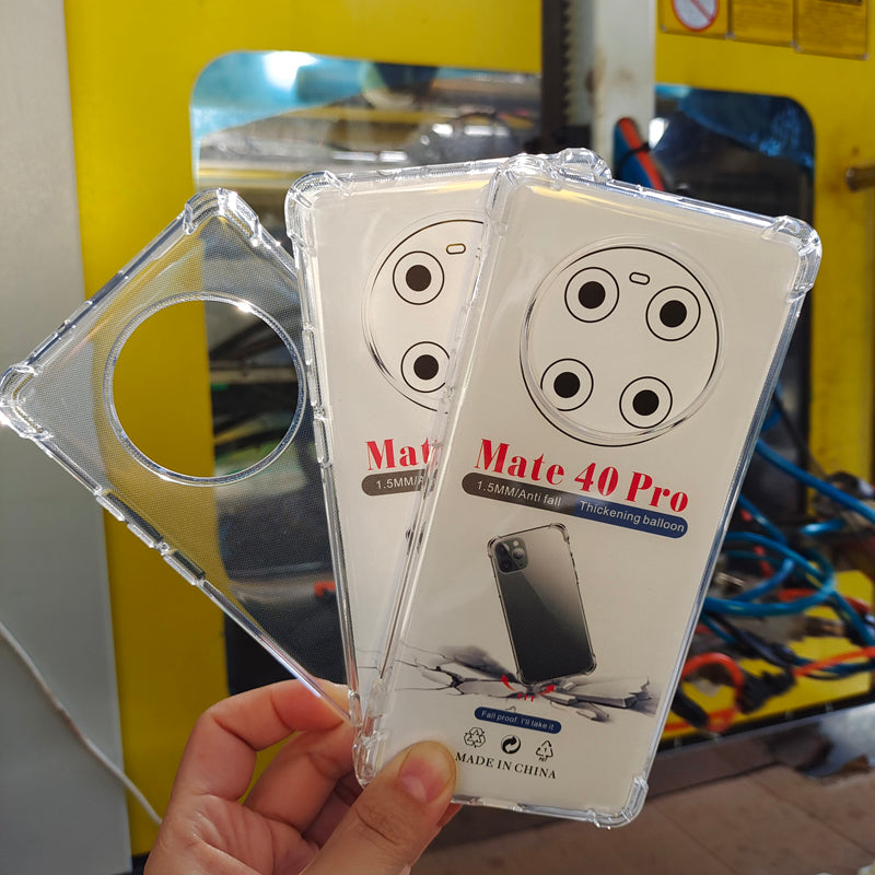 Flexible Transparent Phone Case 1.5 mm Anti Drop Soft TPU Dustproof Phone Cover Suitable for Huawei Mate80 Pro Mate 20