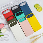 Biodegradable TPU Phone Case for iPhone 17Pro Max Eco-friendly Shockproof Wheat Straw Full Cover for iPhone 17 Air 16ProMax