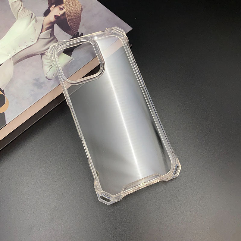 Transparente Luxury Caso De Teléfono Funda for iPhone 17 Air 17 Pro Phone Case Sports Design Large Square Phone Cover Lanyard