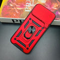 For iPhone 17 Pro 17Promax 17Air Armor Case Magnetic Lens Protector Mobile Phone Case With Ring Holder for iPhone 16 15 ProMax