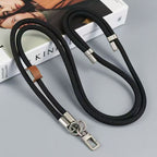 High End Universal Rotating Mobile Phone Lanyard with Metal Buckle Adjustable Length 160cm Nylon Multifunctional Chain