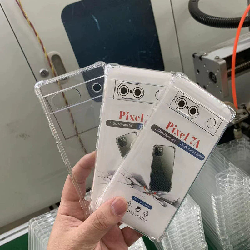 Minimalist Transparent Cover Anti Drop Soft TPU Dustproof Shockproof Phone Case Suitable for Google Pixel 8 8Pro 7 7Pro 6 6Pro