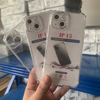 New Portable Phone Case for IPhone14 15 16 17 Modern Multifunctional Simple Shockproof Soft Transparent Clear Phone Case