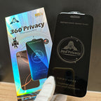 Anti-Spy 3D 9H Hardness Tempered Glass Privacy Screen Protector for iPhone 16 Pro Max 15 Plus 17 Pro Max Anti-Scratch Full Cover