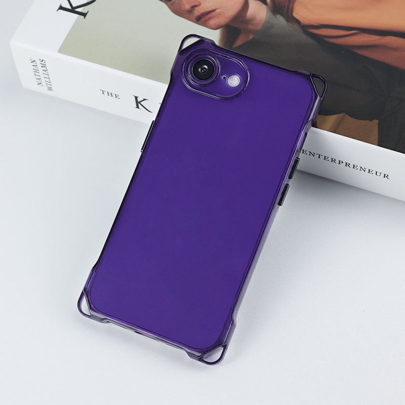 Crystal Clear Shockproof Transparent Soft TPU Phone Cover for iPhone 16E Mobile Phone Cases 16 Promax 16Plus