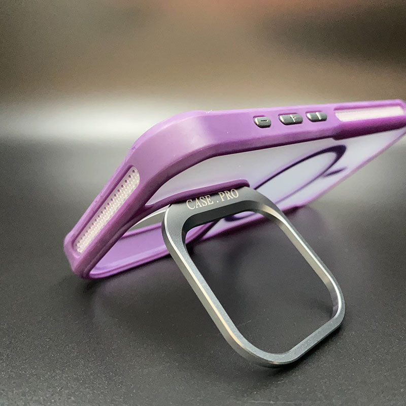 Factory Supply Phone Cover Wireless Charge Magnetic Ring for iPhone 17 16 15 14 13 New Series Shockproof Lens Holder Phone Case