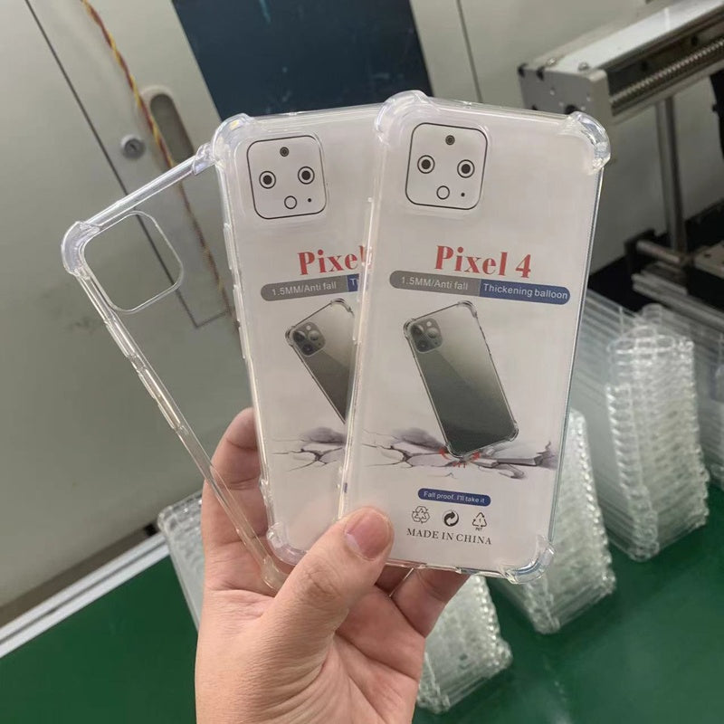 Minimalist Transparent Cover Anti Drop Soft TPU Dustproof Shockproof Phone Case Suitable for Google Pixel 8 8Pro 7 7Pro 6 6Pro