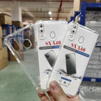 Four Corner Anti-Fall Transparent Soft TPU Phone Cover Shell for Samsung A40 A41 A42 A54 A55 A56 Mobile Phone Cases