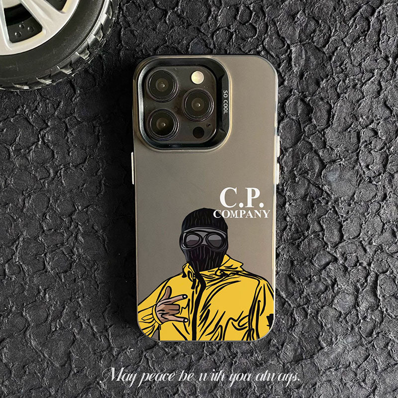 Luxury Designer Sports Mobile Phone Case UV Painting for iPhone 17 Pro Max 16 15 Plus 14 IMD Phone Cover for Cp Company