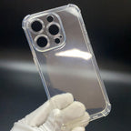 Factory Wholesale Phone Case for iPhone 15 Pro Max Transparent Shockproof Phone Case for iPhone 15 16 17 Series