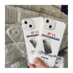 Factory Wholesale Phone Case for iPhone 15 Pro Max Transparent Shockproof Phone Case for iPhone 15 16 17 Series