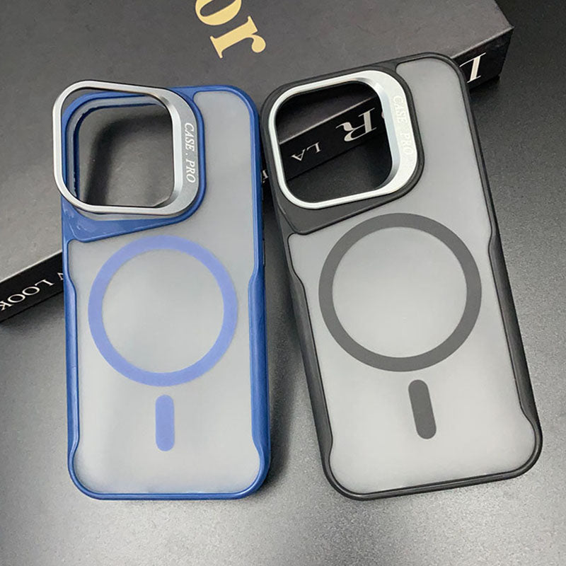Factory Supply Phone Cover Wireless Charge Magnetic Ring for iPhone 17 16 15 14 13 New Series Shockproof Lens Holder Phone Case