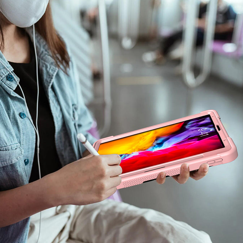 Hot Sale for iPad Air 5 11 Inch Kickstand Tablet Cover With Stand for iPad Air 4 11'' Pro2022 Pencil Holder Back Case Shockproof