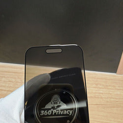 Hot New Product for iPhone 17 16 15 ProMax 360° Privacy Glass ESD Black Kingkong for iPhone 17 Air Screen Protector Anti-shock