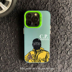Luxury Designer Sports Mobile Phone Case UV Painting for iPhone 17 Pro Max 16 15 Plus 14 IMD Phone Cover for Cp Company