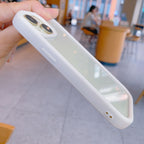 Luxury Hard Acrylic Shockproof Phone Case for iPhone 11 12 13 14 15 16 17 Pro Max Transparent Back Cover Camera Frame Case